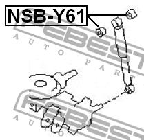 Купити Febest NSB-Y61 за низькою ціною в Україні!
