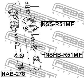 Купить Febest NSHB-R51MF по низкой цене в Украине!
