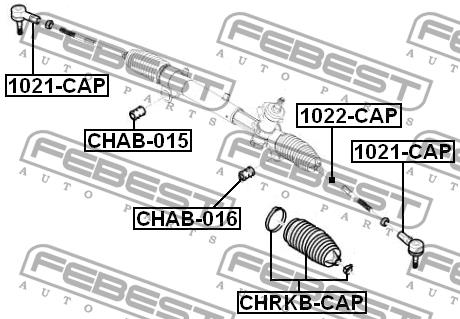Купить Febest CHRKB-CAP по низкой цене в Украине!