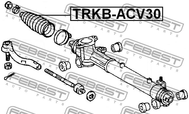 Купить Febest TRKB-ACV30 по низкой цене в Украине!