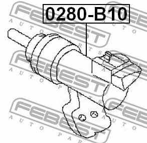 Купить Febest 0280B10 – отличная цена на EXIST.UA!