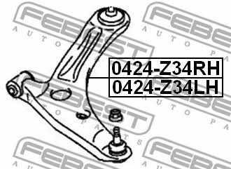 Купить Febest 0424-Z34LH по низкой цене в Украине!