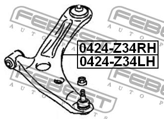 Купить Febest 0424Z34LH – отличная цена на EXIST.UA!