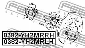 Купити Febest 0382-YH2MRLH за низькою ціною в Україні!