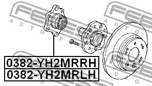 Купить Febest 0382-YH2MRRH по низкой цене в Украине!