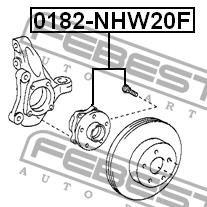 Купить Febest 0182-NHW20F по низкой цене в Украине!