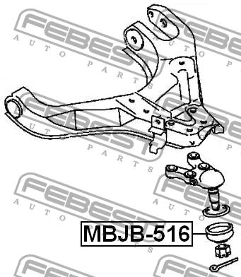 Купить Febest MBJB-516 по низкой цене в Украине!