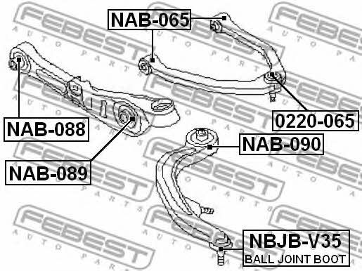 Купить Febest NBJB-V35 по низкой цене в Украине!