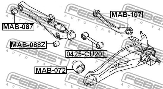Купить Febest MAB088Z – отличная цена на EXIST.UA!
