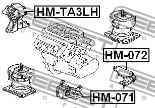 Купить Febest HM-TA3LH по низкой цене в Украине!