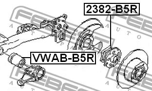Купити Febest VWAB-B5R за низькою ціною в Україні!