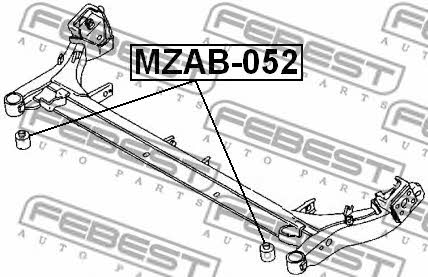 Купити Febest MZAB052 – суперціна на EXIST.UA!