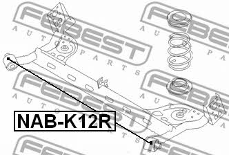 Febest Сайлентблок задней балки – цена 1131 UAH