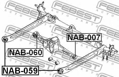 Купить Febest NAB059 – отличная цена на EXIST.UA!