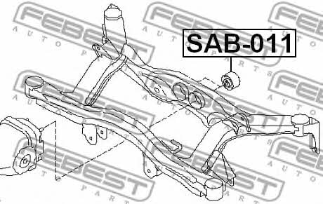 Купить Febest SAB011 – отличная цена на EXIST.UA!