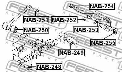 Купить Febest NAB-251 по низкой цене в Украине!