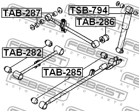Купить Febest TAB282 – отличная цена на EXIST.UA!
