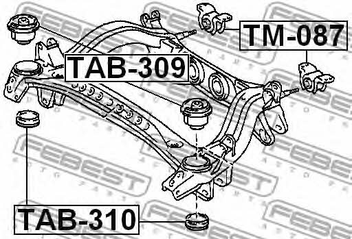 Купить Febest TAB-309 по низкой цене в Украине!