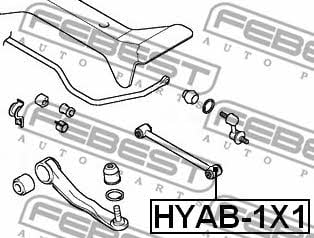 Купить Febest HYAB-1X1 по низкой цене в Украине!