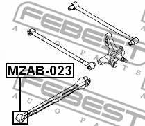 Купить Febest MZAB-023 по низкой цене в Украине!