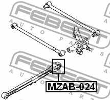Купить Febest MZAB-024 по низкой цене в Украине!