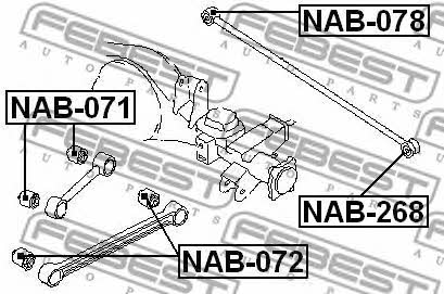 Купить Febest NAB-071 по низкой цене в Украине!