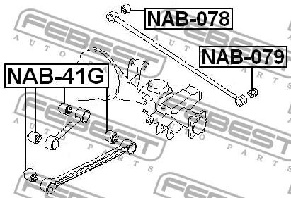Купити Febest NAB-41G за низькою ціною в Україні!