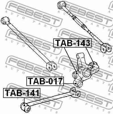 Купить Febest TAB-141 по низкой цене в Украине!
