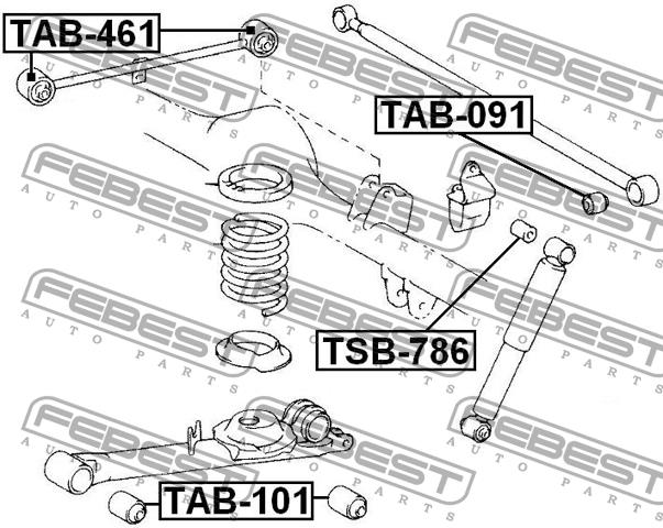 Купить Febest TAB-461 по низкой цене в Украине!