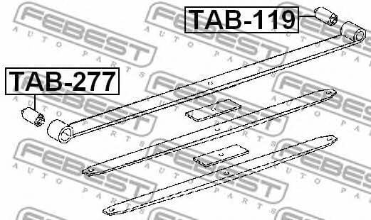 Купити Febest TAB119 – суперціна на EXIST.UA!