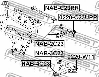 Купить Febest NAB-C23RR по низкой цене в Украине!