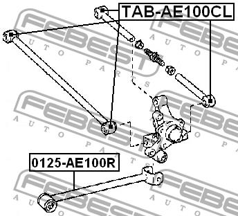 Купити Febest TABAE100CL – суперціна на EXIST.UA!