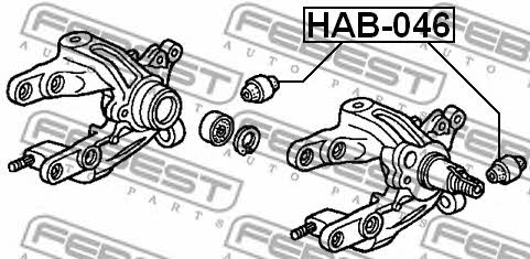 Купити Febest HAB046 – суперціна на EXIST.UA!