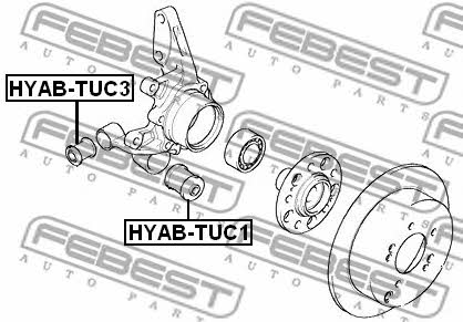 Купить Febest HYABTUC3 – отличная цена на EXIST.UA!