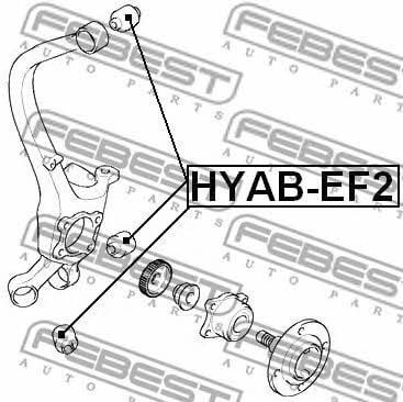 Купить Febest HYAB-EF2 по низкой цене в Украине!