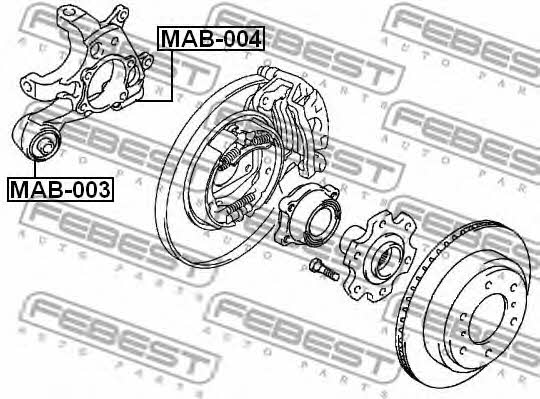 Купить Febest MAB-003 по низкой цене в Украине!