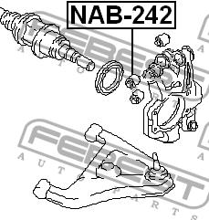 Купить Febest NAB242 – отличная цена на EXIST.UA!