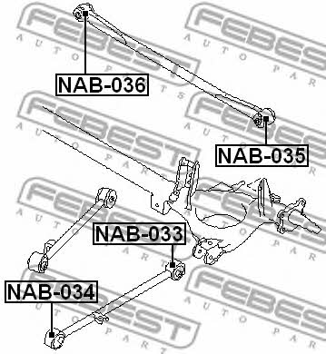 Купить Febest NAB-033 по низкой цене в Украине!