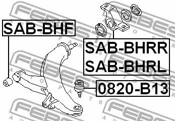 Купить Febest SABBHRL – отличная цена на EXIST.UA!