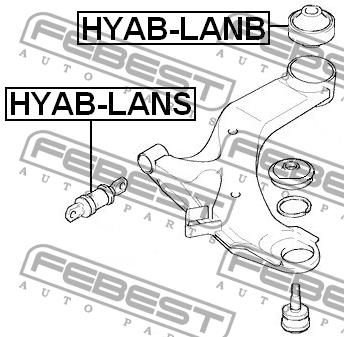 Купить Febest HYAB-LANB по низкой цене в Украине!