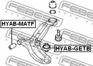 Купить Febest HYAB-GETB по низкой цене в Украине!
