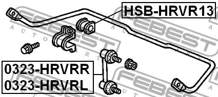 Купити Febest HSB-HRVR13 за низькою ціною в Україні!
