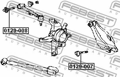 Купити Febest 0129-007 за низькою ціною в Україні!