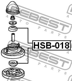 Купити Febest HSB-018 за низькою ціною в Україні!