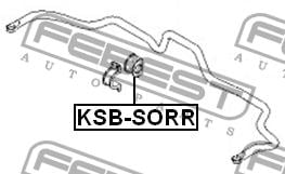 Купить Febest KSBSORR – отличная цена на EXIST.UA!