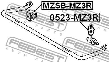 Купити Febest MZSBMZ3R – суперціна на EXIST.UA!