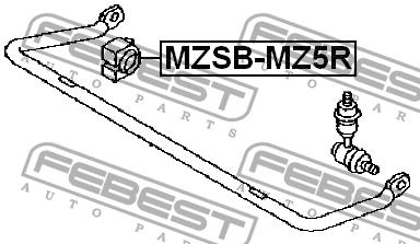 Купити Febest MZSBMZ5R – суперціна на EXIST.UA!