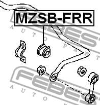 Купить Febest MZSB-FRR по низкой цене в Украине!