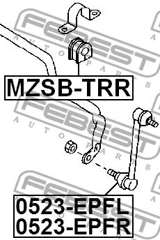 Купить Febest MZSB-TRR по низкой цене в Украине!