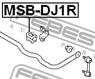 Купить Febest MSB-DJ1R по низкой цене в Украине!